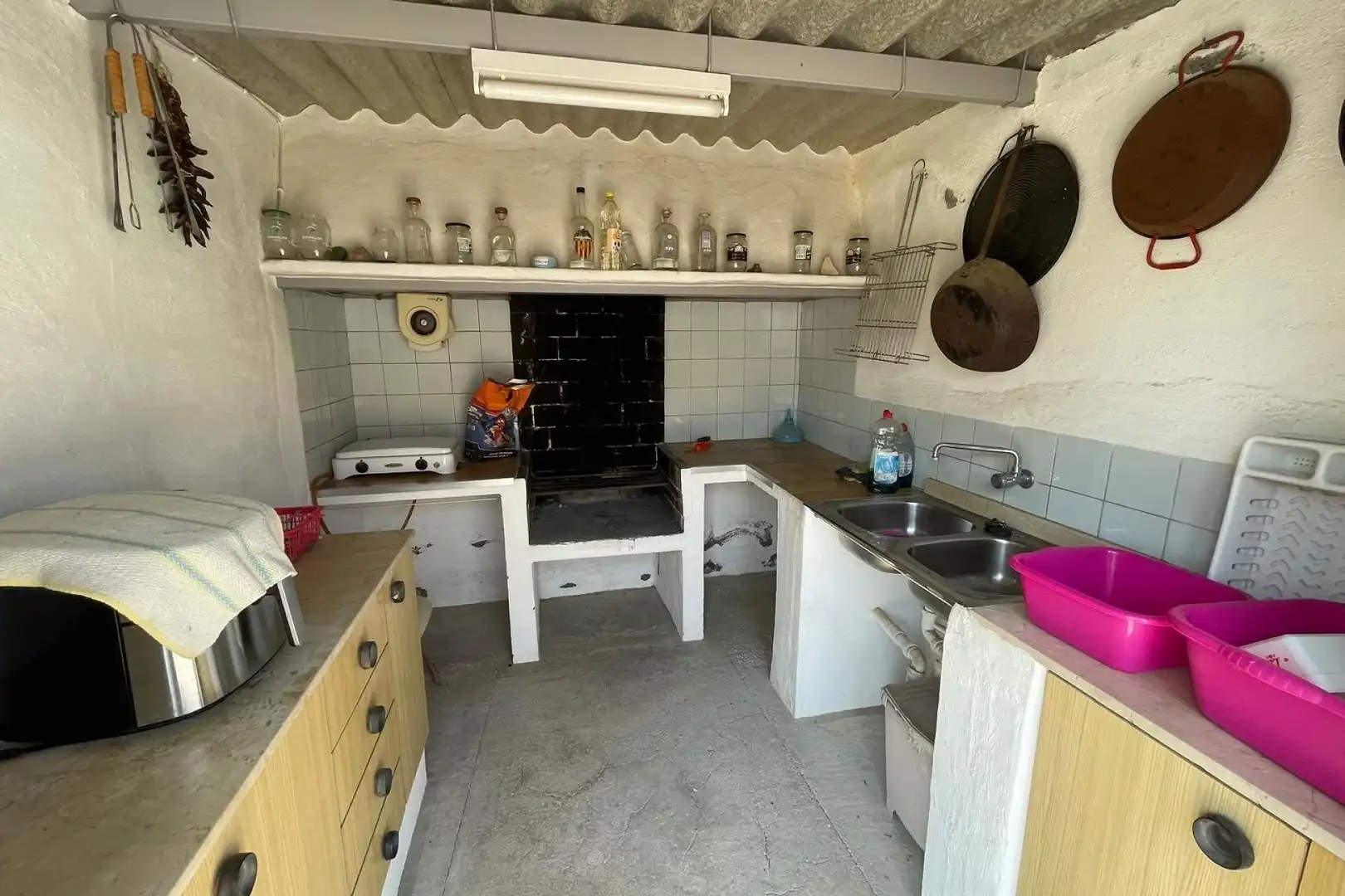 Cuina de Casa o xalet en venda en Elche / Elx amb Aire condicionat, Calefacció i Jardí privat