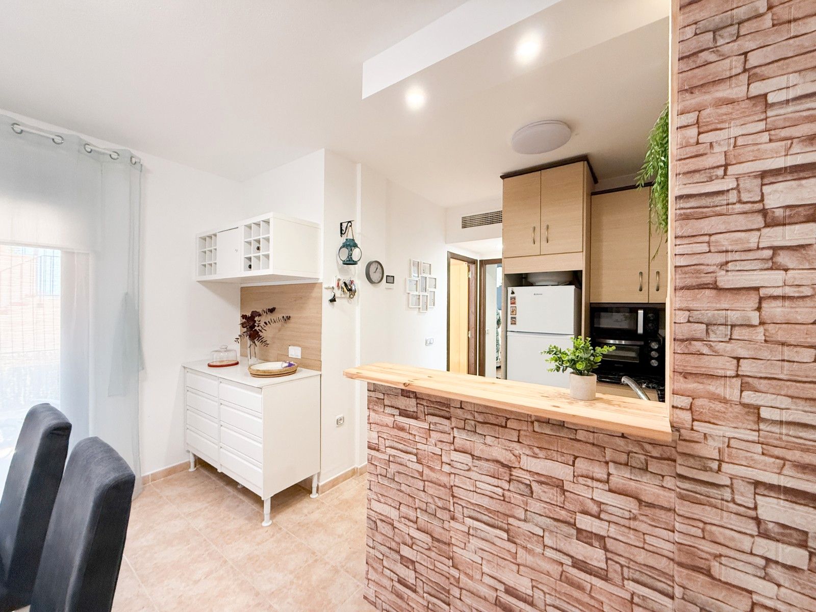 Cuina de Apartament en venda en Águilas amb Aire condicionat, Terrassa i Piscina