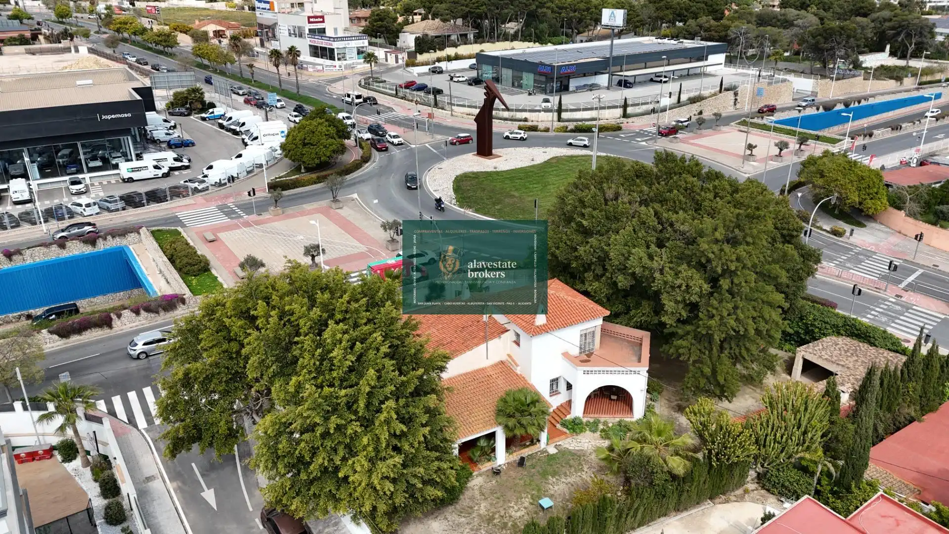 Vista exterior de Casa o xalet en venda en Alicante / Alacant