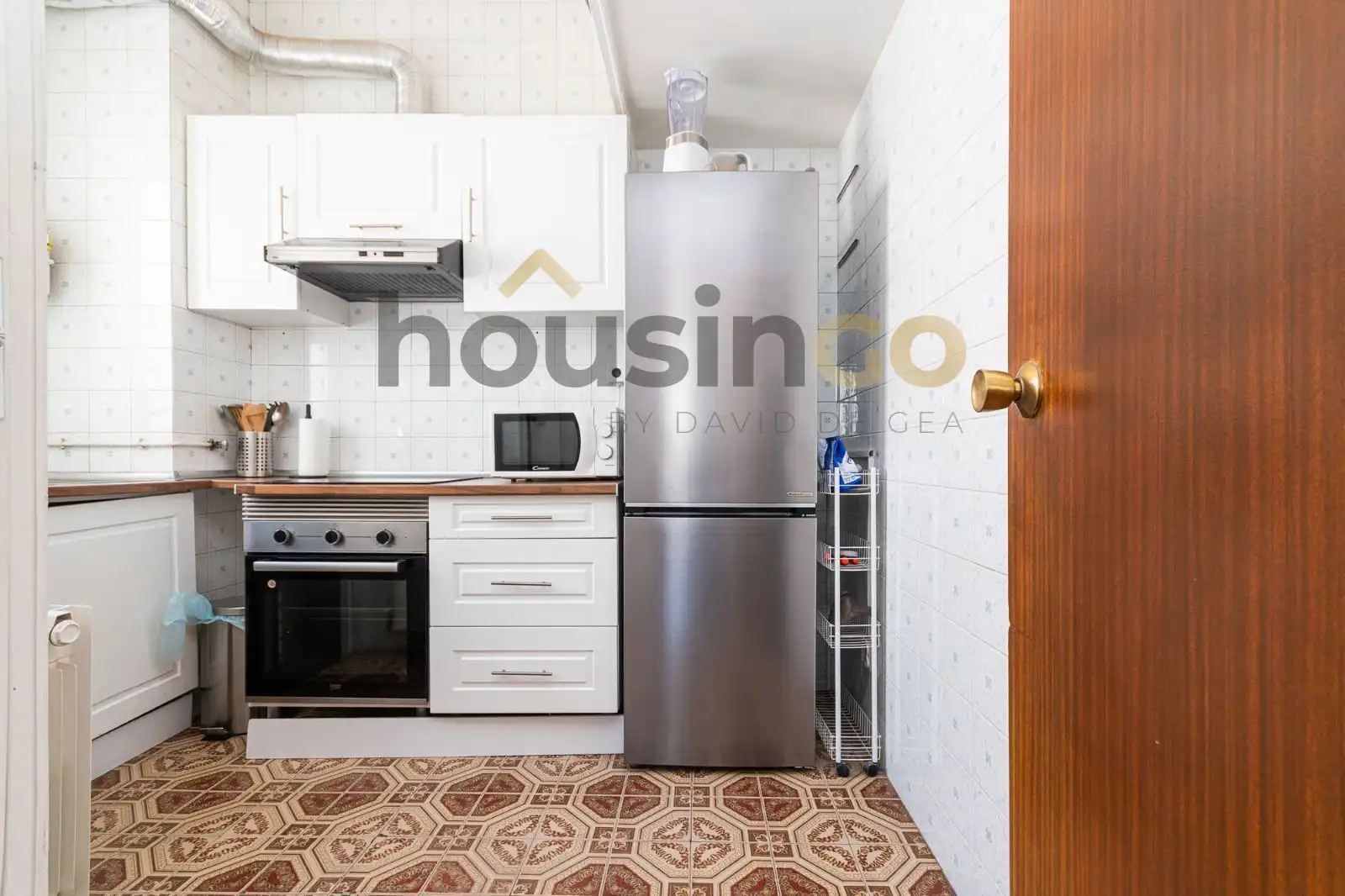 Cocina de Piso de alquiler en Madrid con Aire acondicionado, Calefacción y Parquet
