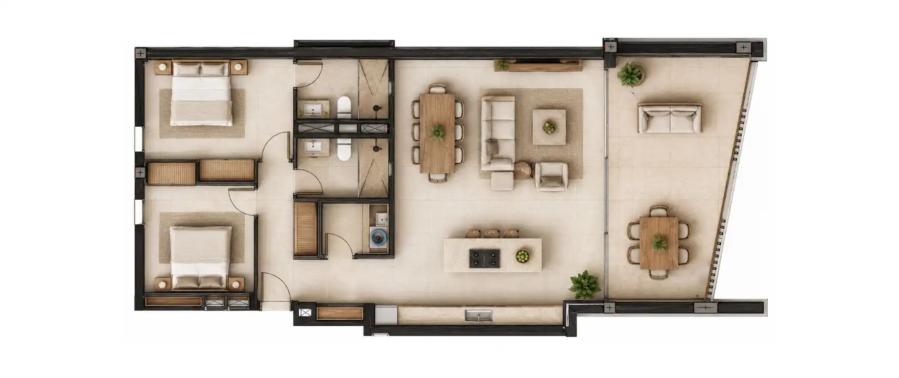 Apartamento en venta en Fígols con Aire acondicionado, Calefacción y Jardín privado