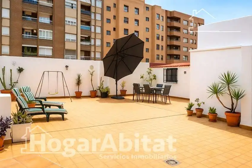 Terrasse von Wohnung zum Verkauf in Valencia mit Klimaanlage, Heizung und Terrasse