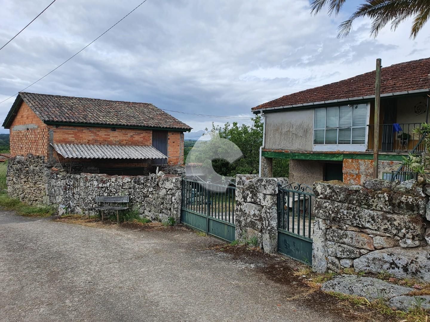 Vista exterior de Casa o xalet en venda en O Pereiro de Aguiar  amb Jardí privat
