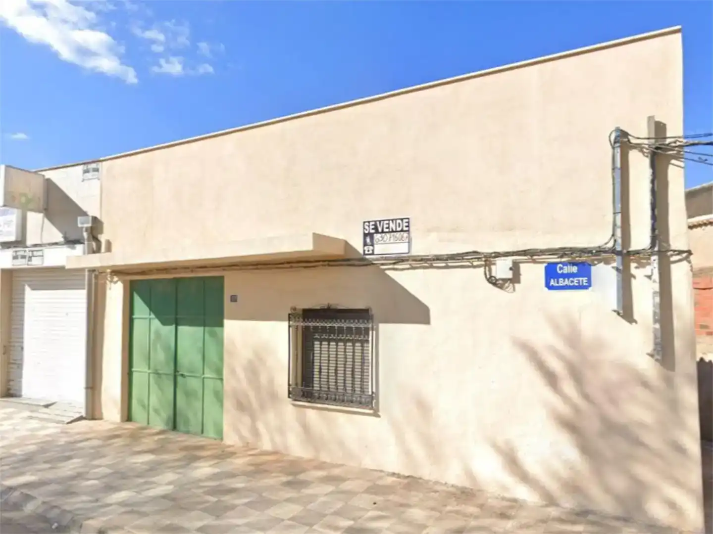 Vista exterior de Local de alquiler en Barrax con Aire acondicionado y Amueblado