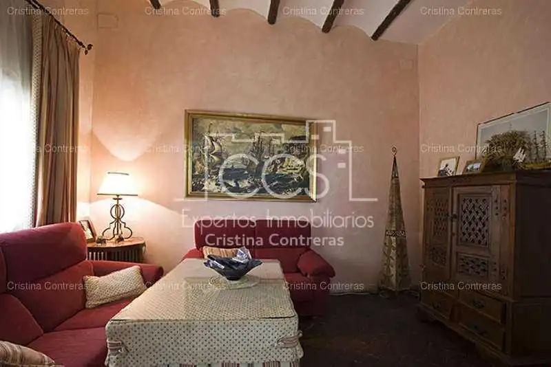 Sala de estar de Finca rústica en venta en Alcalá de Guadaira con Jardín privado y Piscina