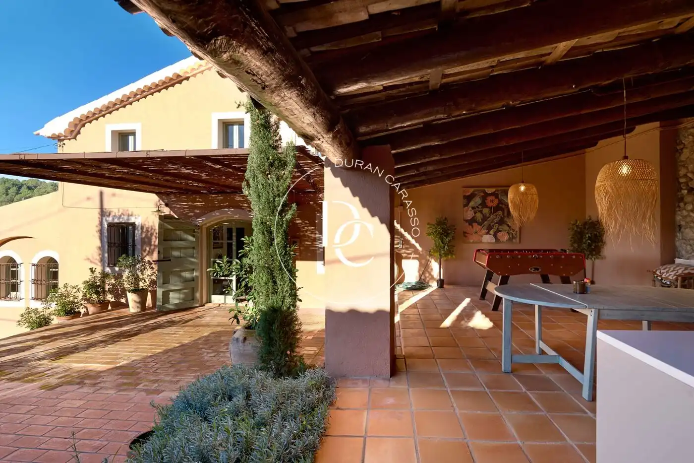 Terraza de Casa o chalet en venta en Torrelles de Foix con Aire acondicionado, Calefacción y Jardín privado