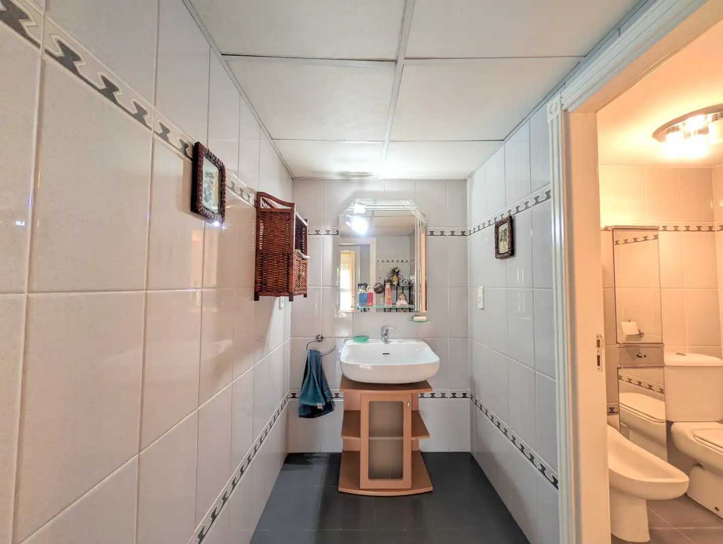 Baño de Casa adosada en venta en Zaragoza con Aire acondicionado, Calefacción y Parquet