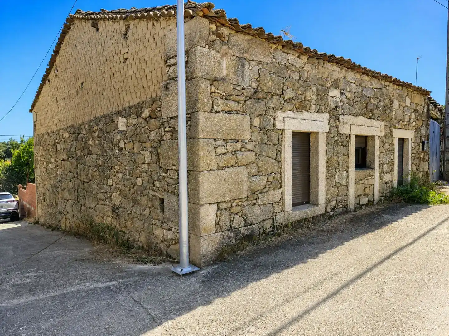 Exterior view of Houses for sale in Argañín  with Private garden and Furnished