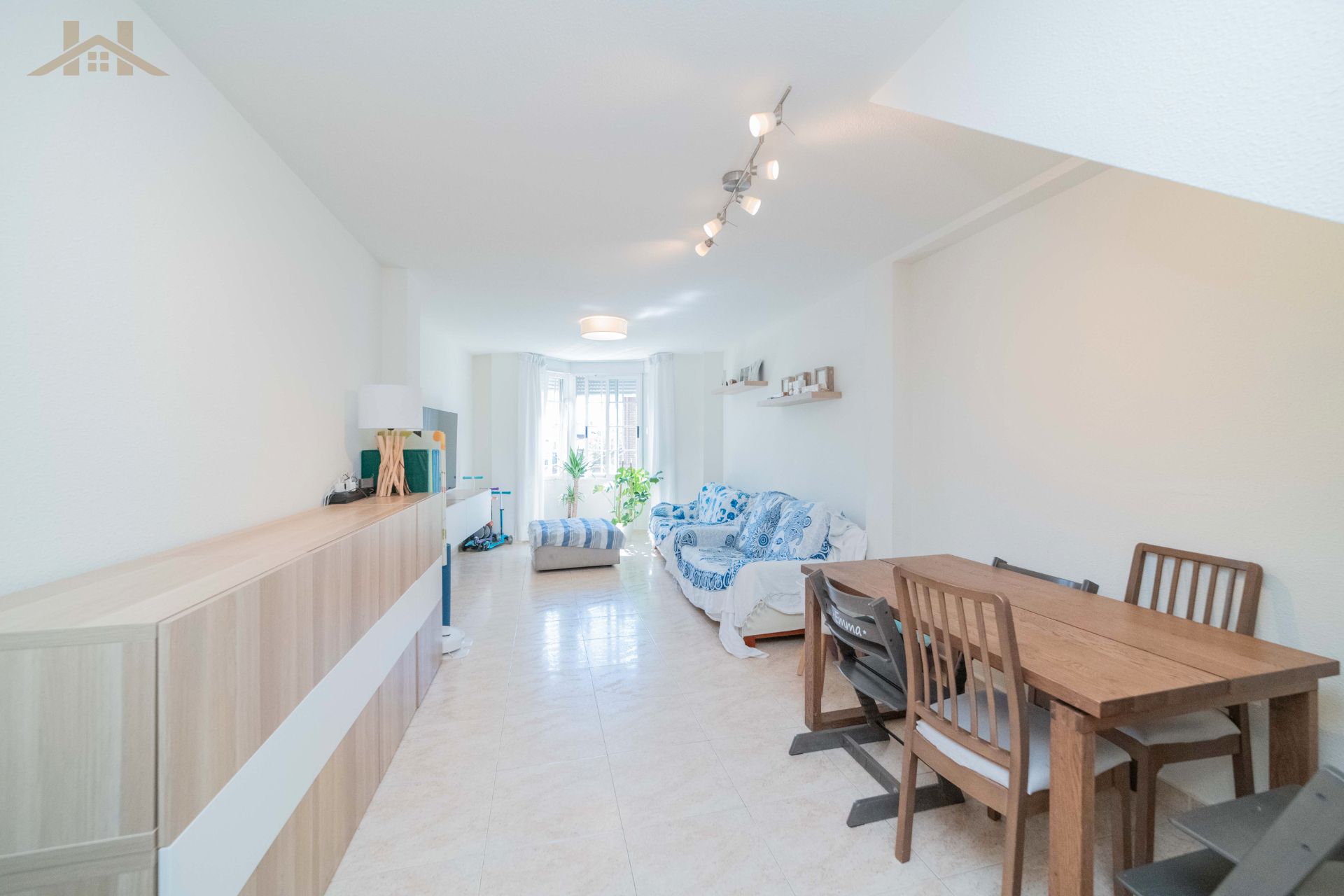 Living room of Flat for sale in Colmenarejo  with Heating, Furnished and Balcony