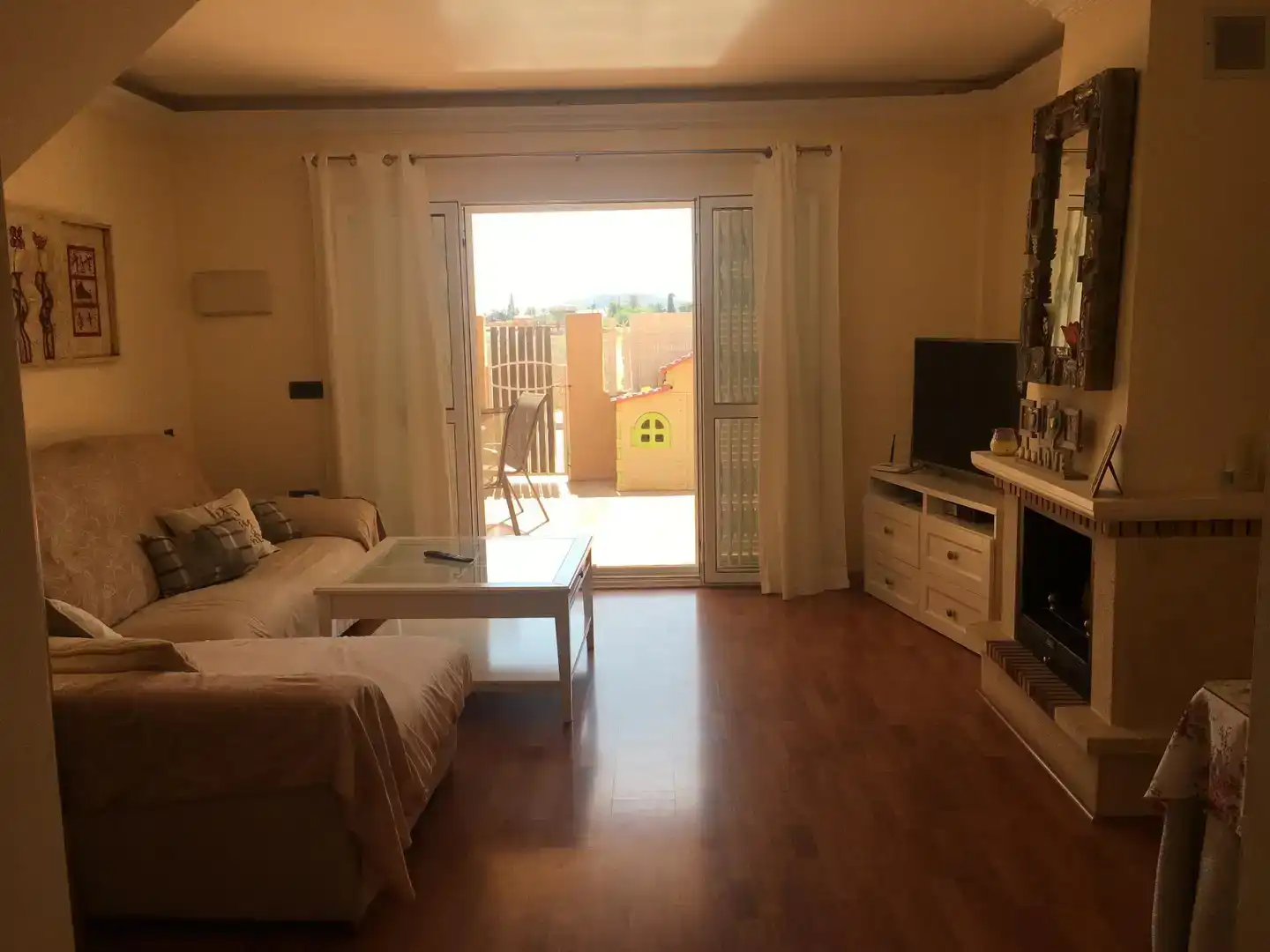 Sala de estar de Dúplex en venta en Mazarrón con Aire acondicionado y Balcón