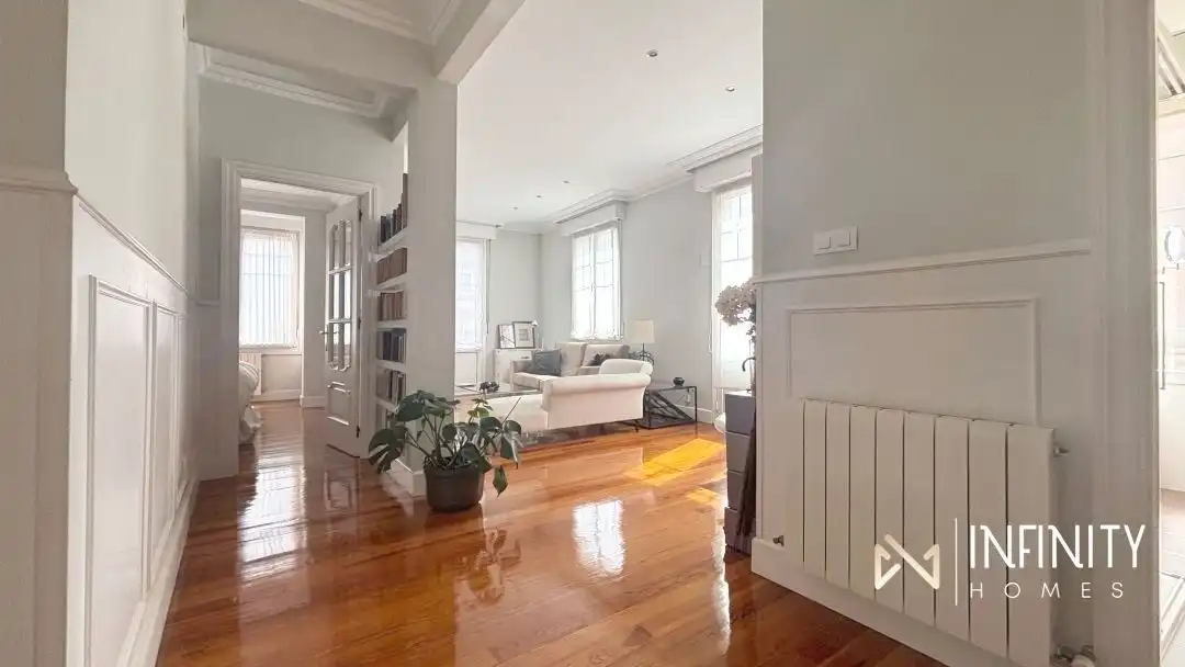 Living room of Flat for rent in Bilbao   with Heating, Terrace and Balcony
