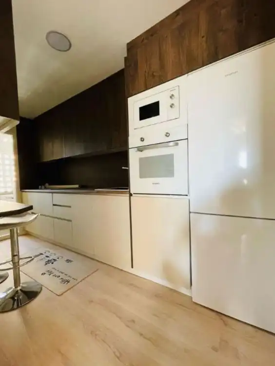 Kitchen of Flat for rent in Granada  with Air Conditioner, Furnished and Oven