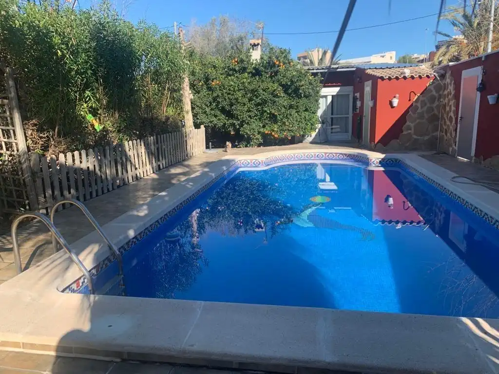 Piscina de Casa o chalet en venta en Murcia con Aire acondicionado, Jardín privado y Trastero