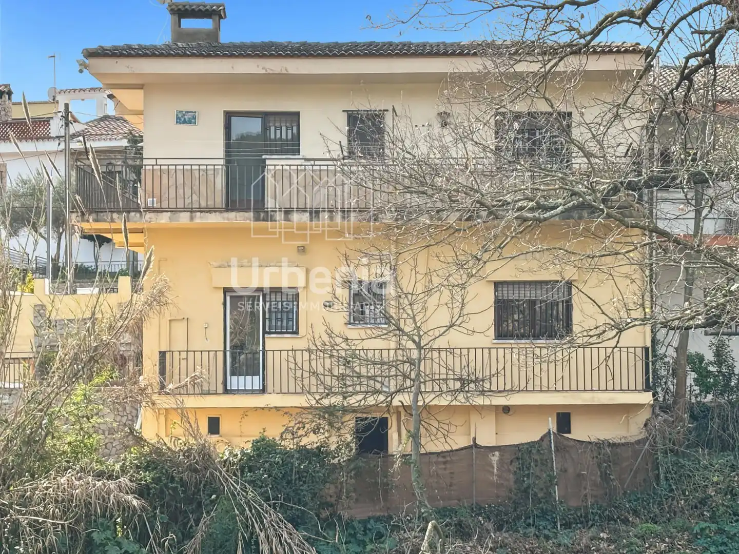 Vista exterior de Casa o xalet en venda en Maçanet de la Selva amb Calefacció i Piscina