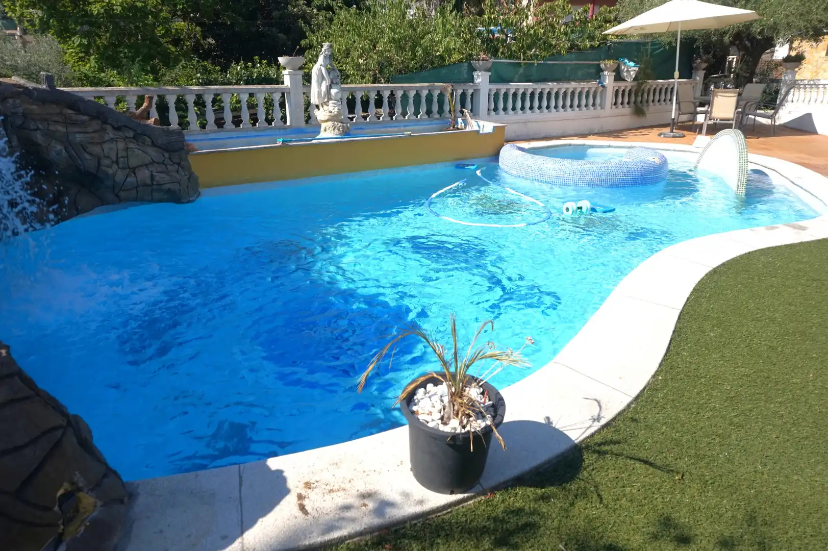Piscina de Casa o xalet en venda en Fogars de la Selva amb Calefacció, Jardí privat i Terrassa