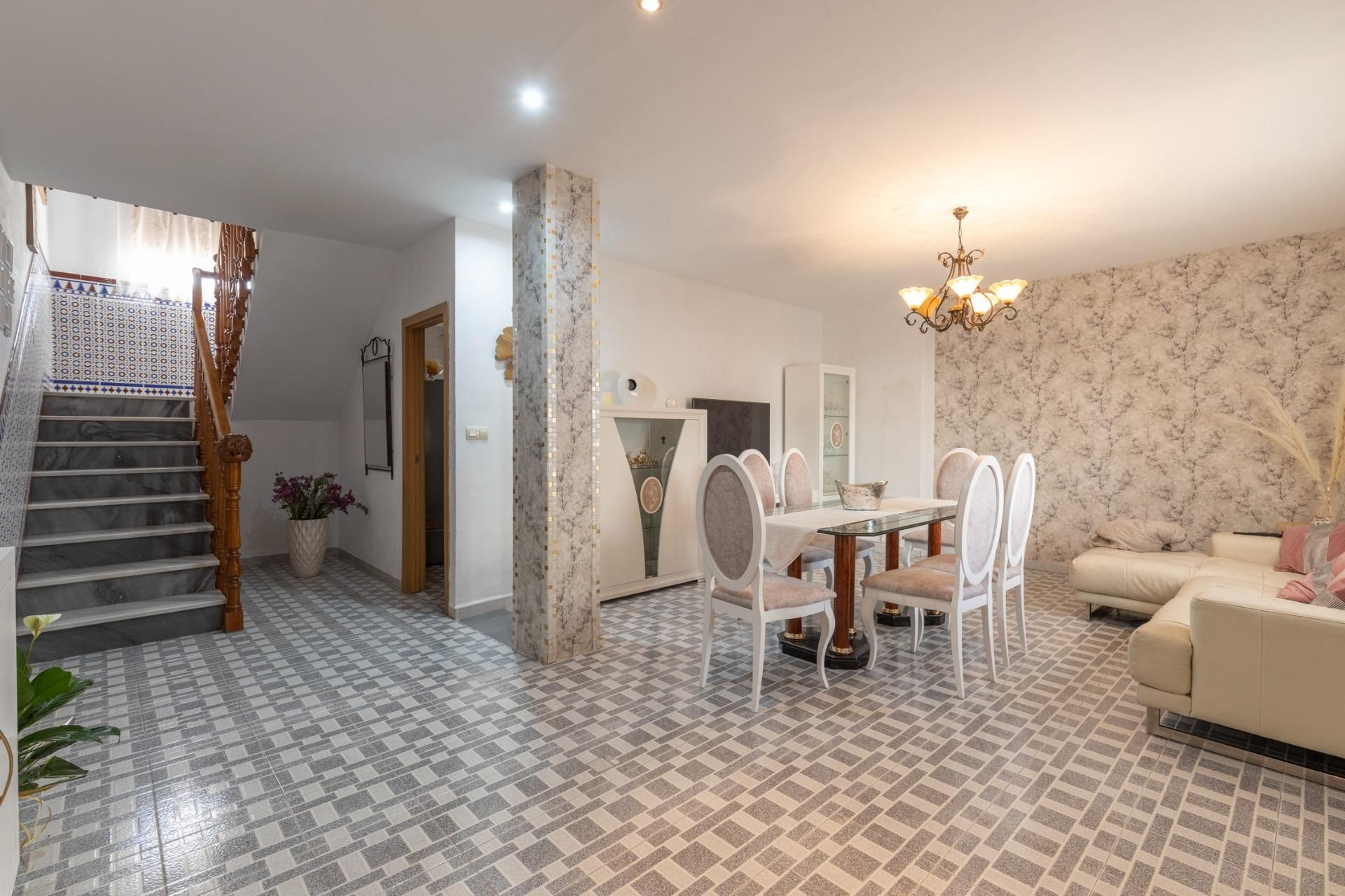 Dining room of House or chalet for sale in Illora  with Air Conditioner, Heating and Private garden