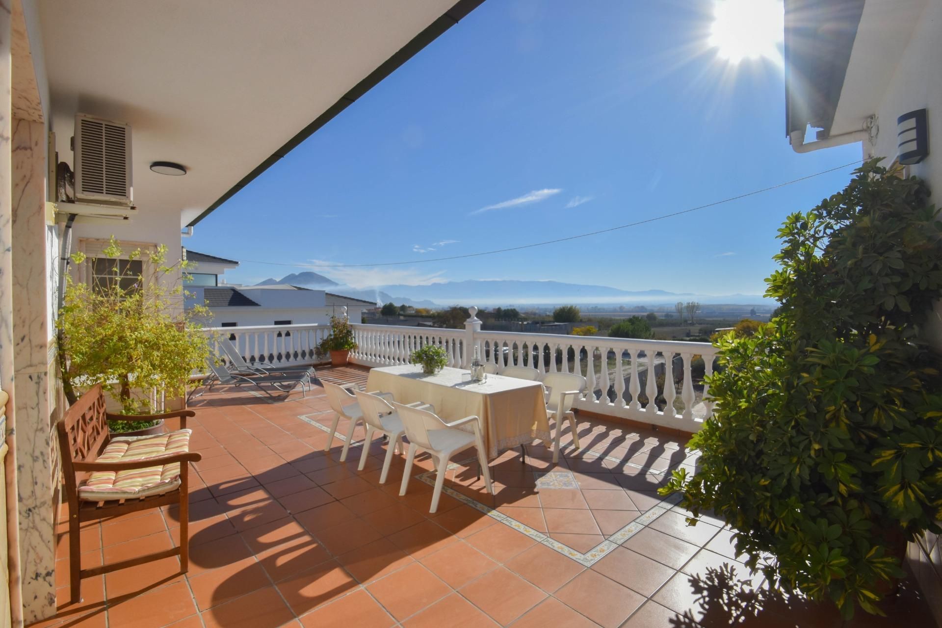 Terrace of House or chalet for sale in Pinos Puente  with Air Conditioner, Heating and Private garden