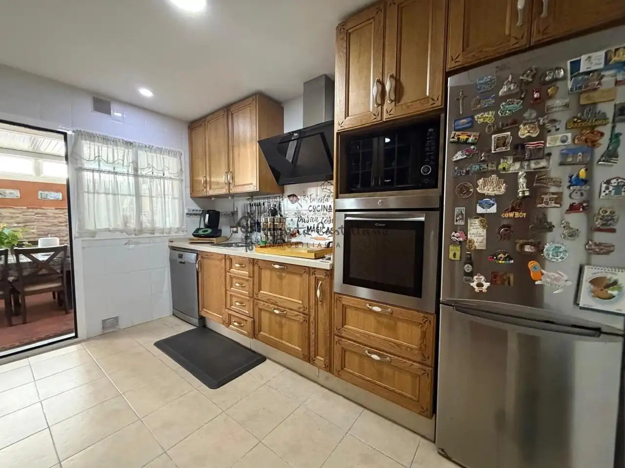 Cocina de Casa adosada en venta en Rota con Balcón