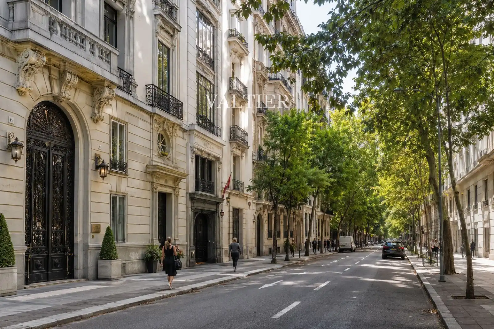 Vista exterior de Piso de alquiler en Madrid con Aire acondicionado y Calefacción
