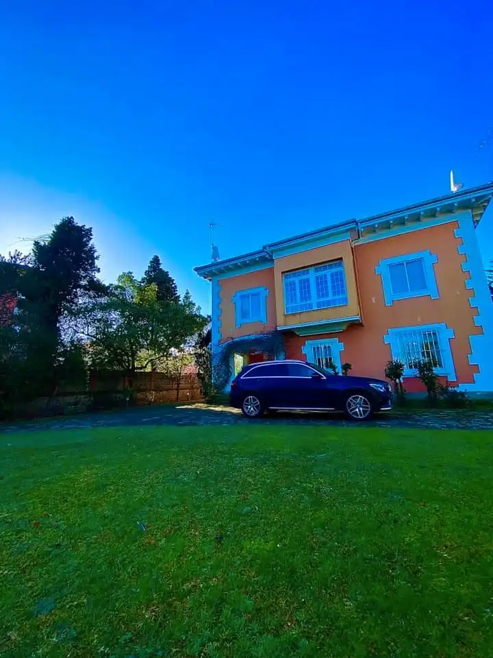 Exterior view of Houses for sale in Torrelavega   with Private garden, Parquet flooring and Terrace
