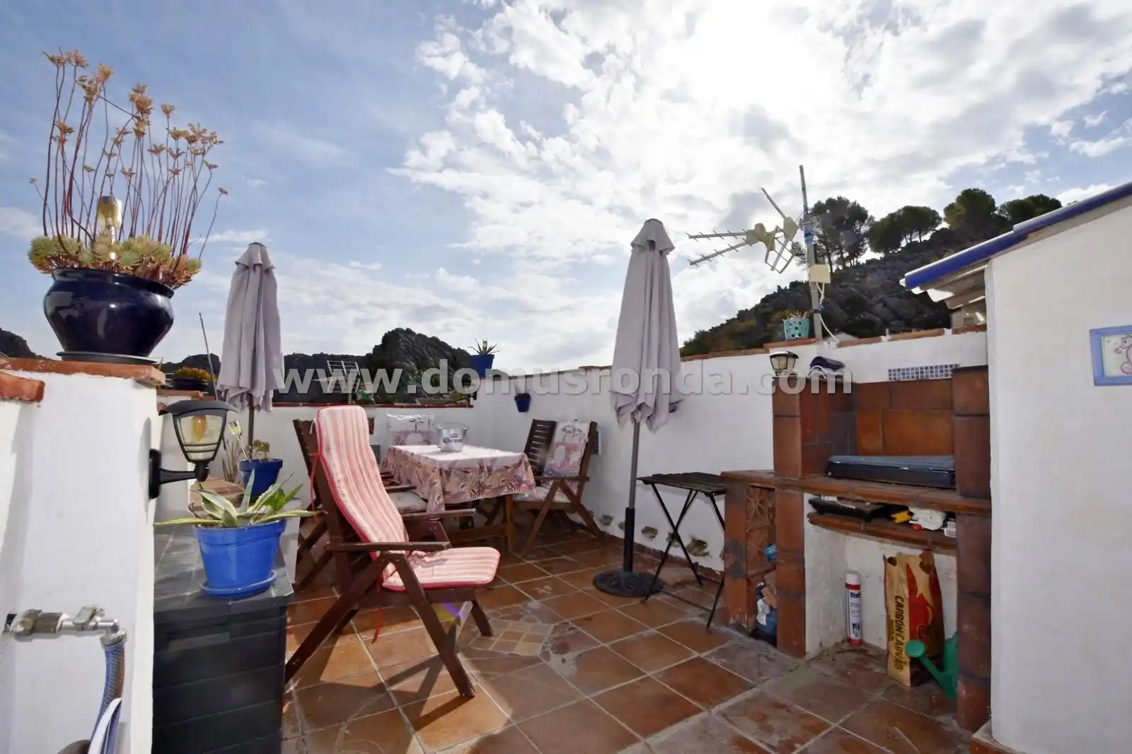 Jardín de Casa o chalet en venta en Montejaque con Calefacción, Terraza y Balcón