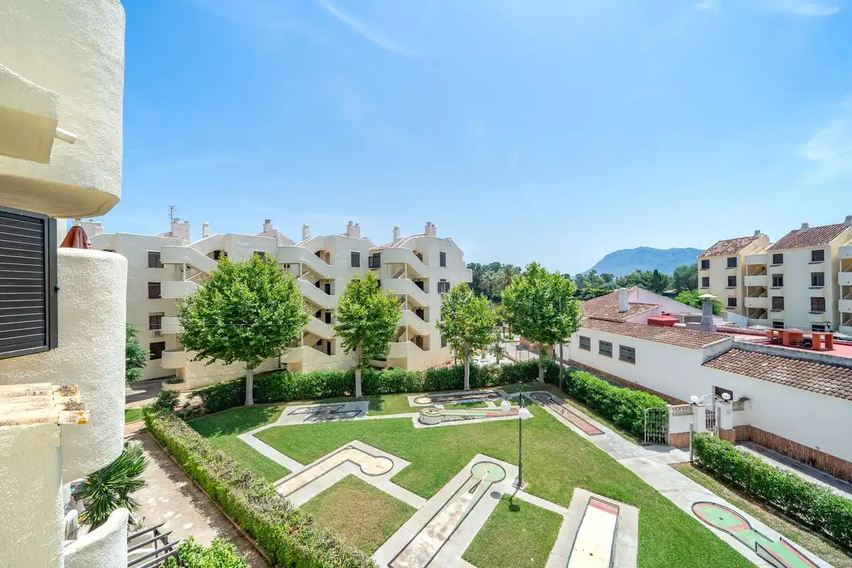 Exterior view of Flat for sale in Dénia  with Air Conditioner, Heating and Private garden