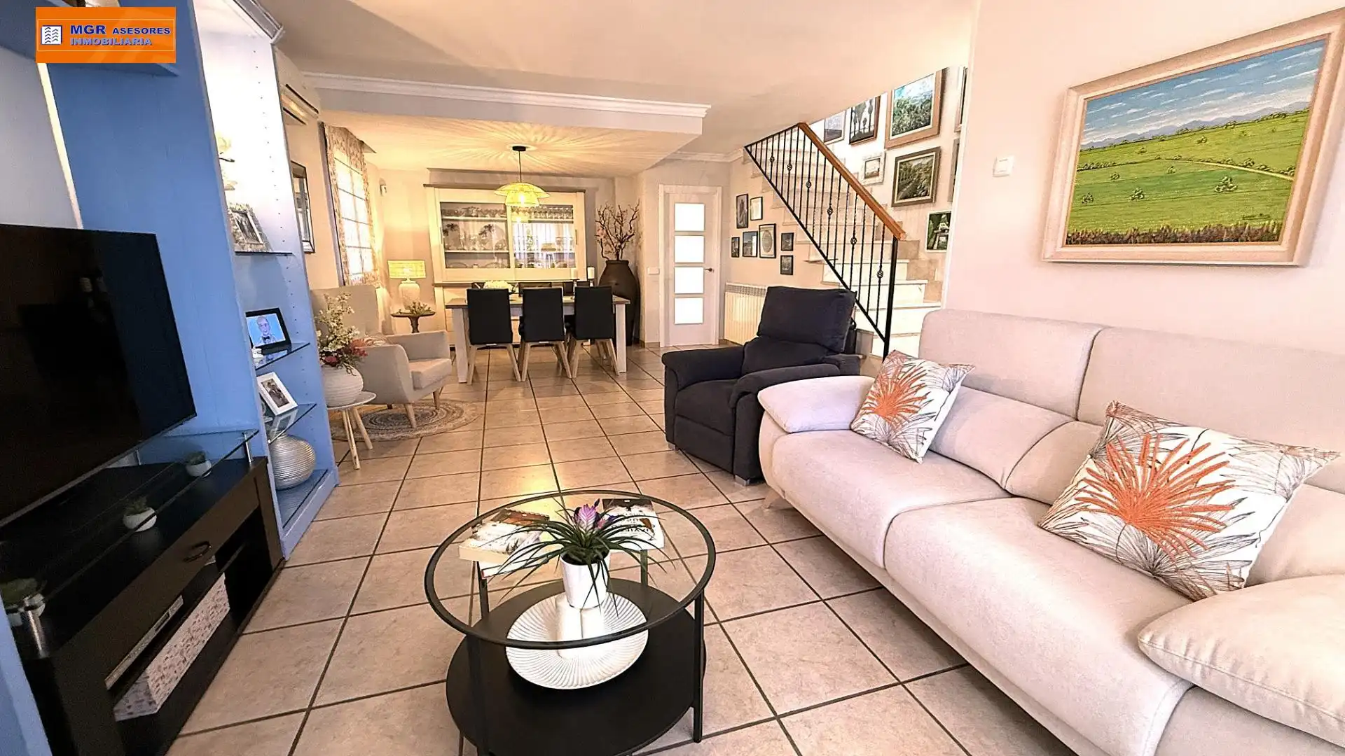 Living room of Detached homes for sale in  Palma de Mallorca  with Air Conditioner, Heating and Private garden