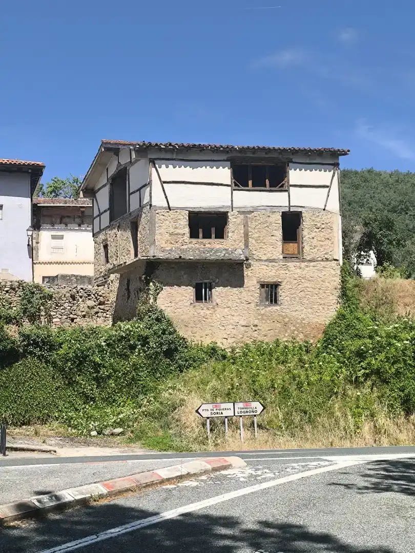 Vista exterior de Casa o chalet en venta en Pradillo con Balcón