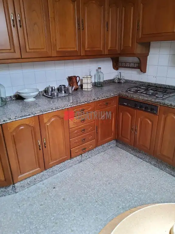 Cuina de Casa o xalet en venda en Negreira amb Calefacció, Terrassa i Traster