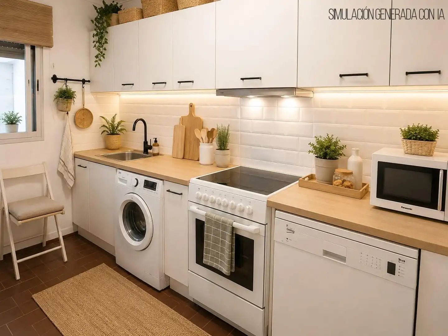 Cuina de Planta baixa en venda en Madrid amb Calefacció, Terrassa i Traster