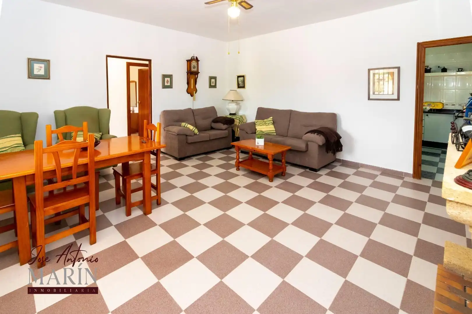 Sala de estar de Casa o chalet en venta en Badajoz con Aire acondicionado, Jardín privado y Piscina
