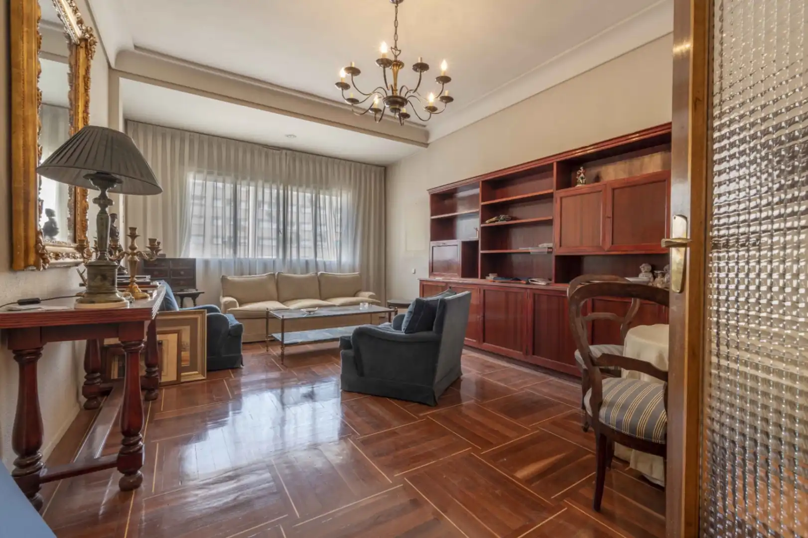 Sala de estar de Piso en venta en Madrid con Terraza y Trastero