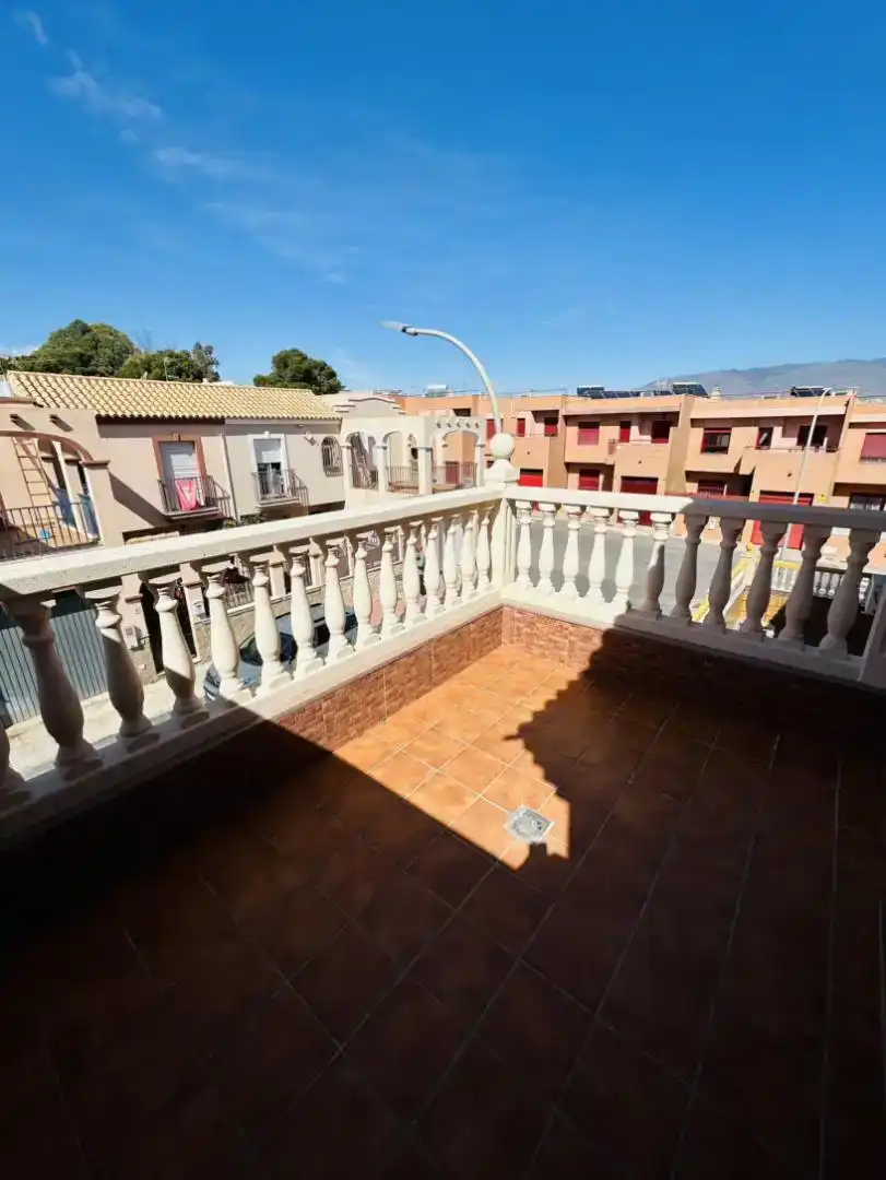 Terrassa de Casa o xalet en venda en Huércal de Almería amb Aire condicionat i Balcó