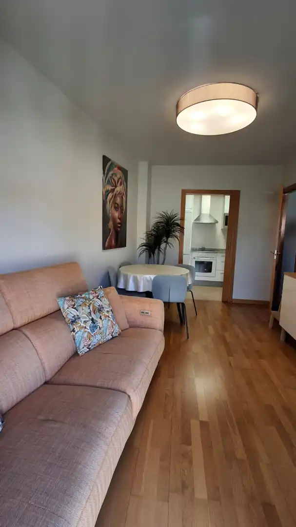 Sala d'estar de Àtic en venda en Boiro amb Calefacció, Terrassa i Traster