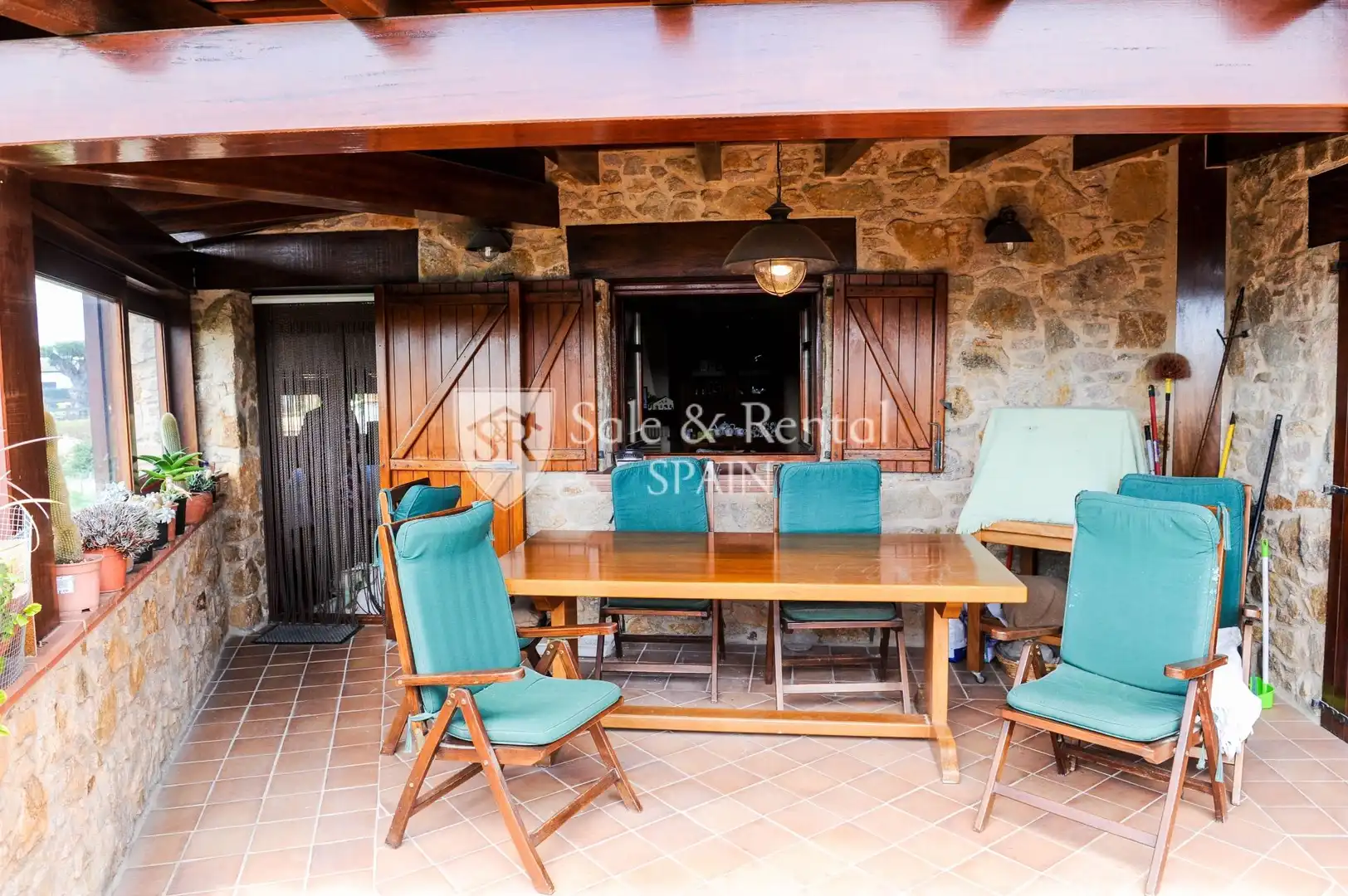 Terraza de Casa o chalet en venta en Blanes con Calefacción, Jardín privado y Terraza