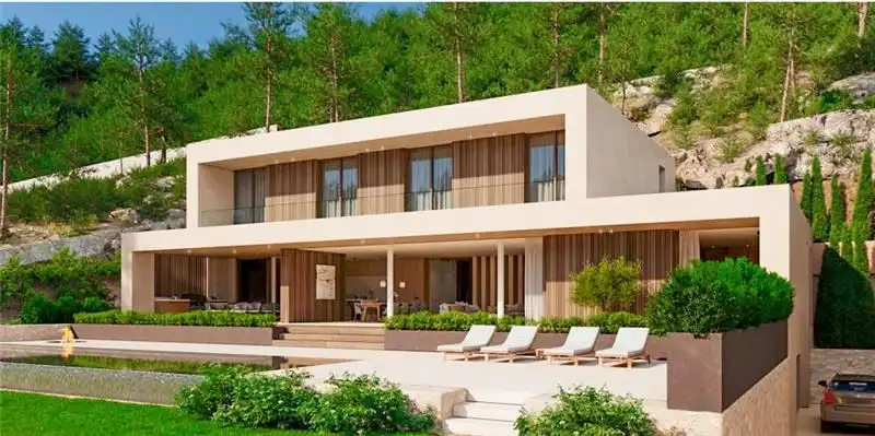 Exterior view of Houses for sale in  Palma de Mallorca  with Air Conditioner, Private garden and Parquet flooring