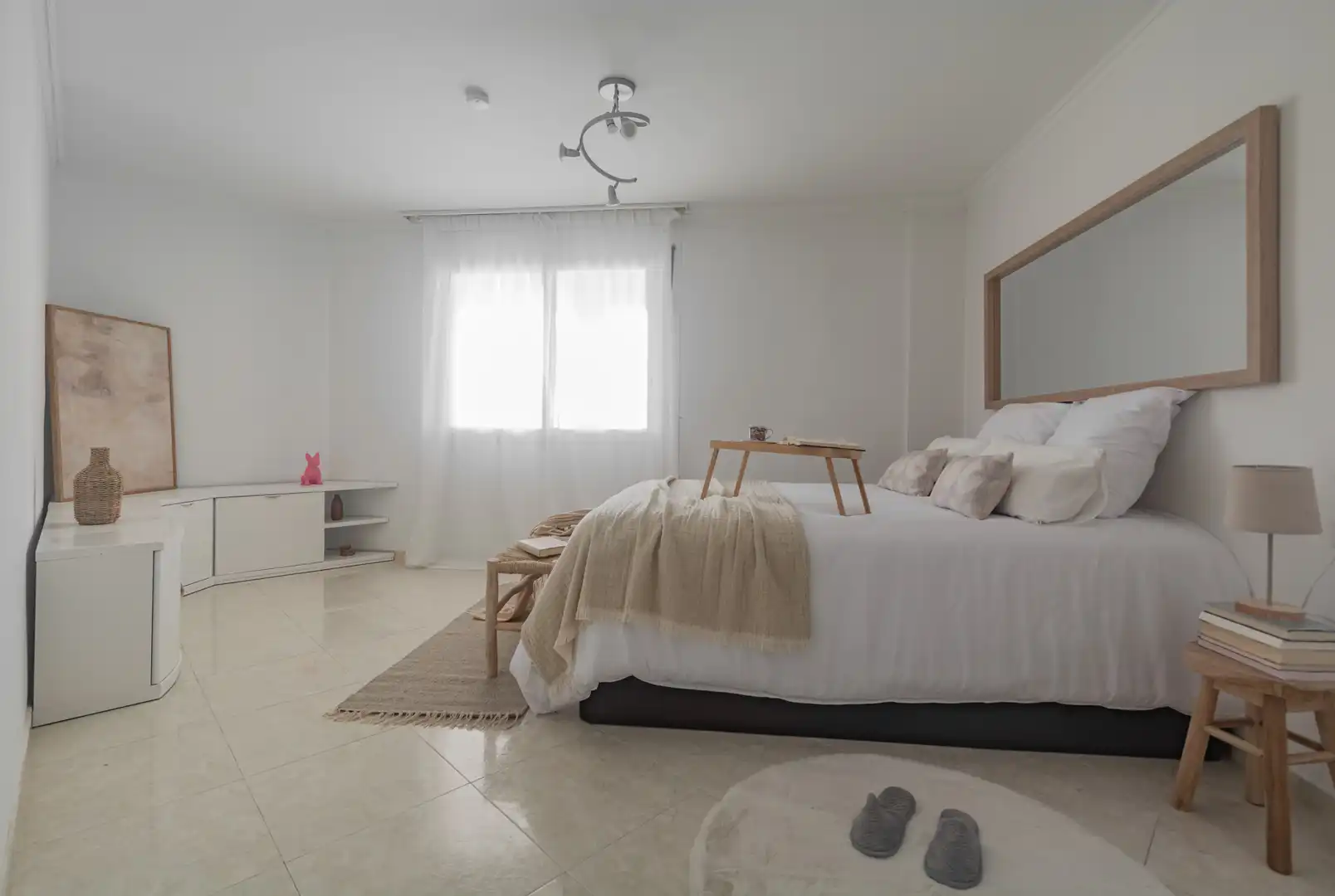 Schlafzimmer von Maisonette zum Verkauf in Rubí mit Klimaanlage, Heizung und Möbliert