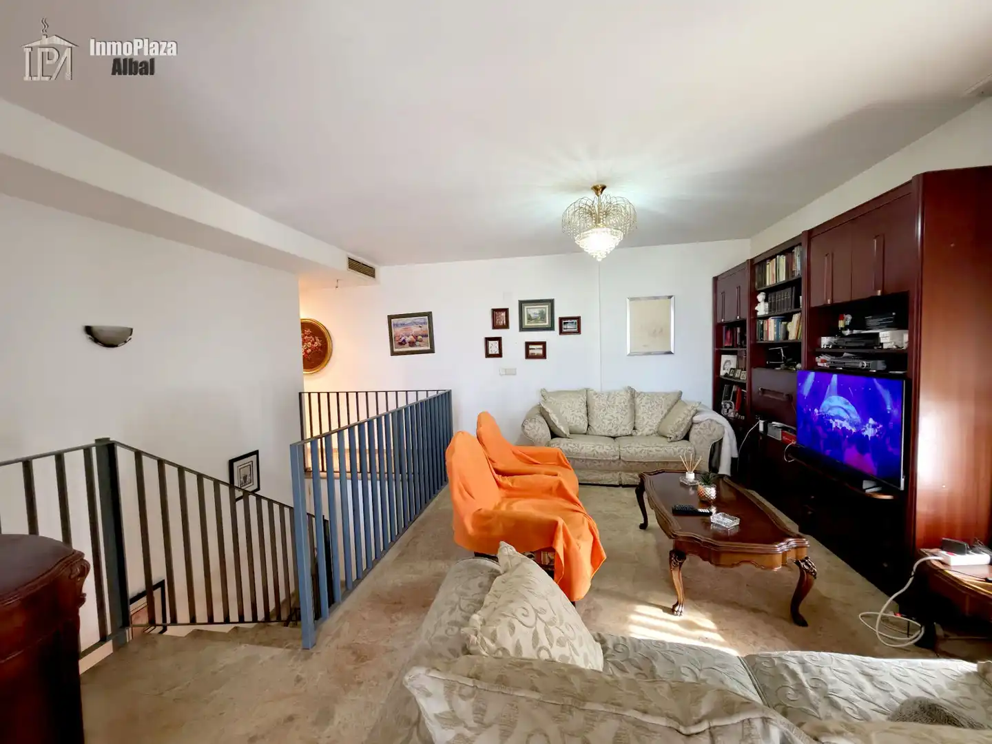 Sala de estar de Dúplex en venta en Catarroja con Aire acondicionado, Trastero y Balcón