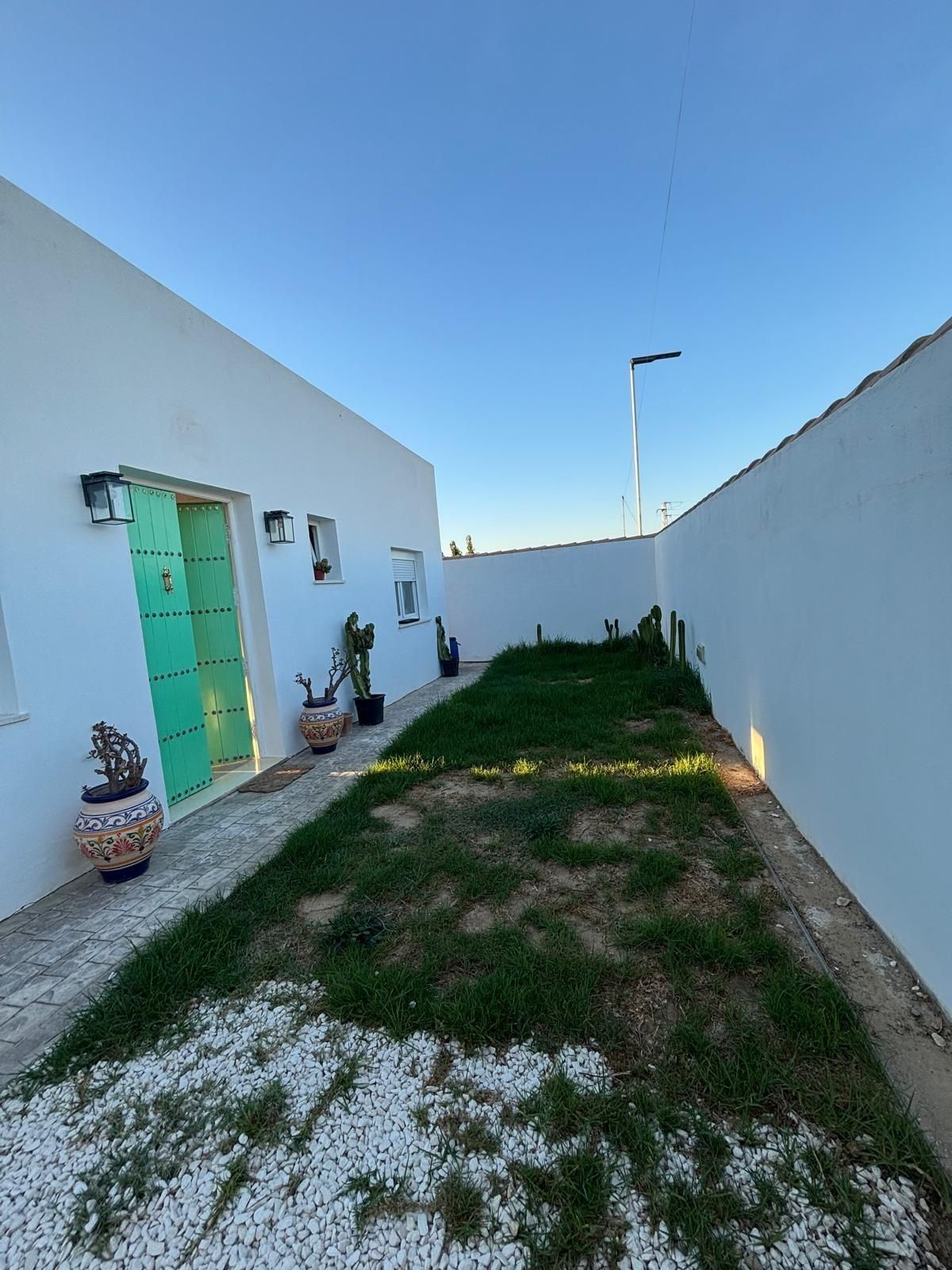 Jardín de Casa o chalet en venta en Chiclana de la Frontera con Aire acondicionado, Jardín privado y Trastero