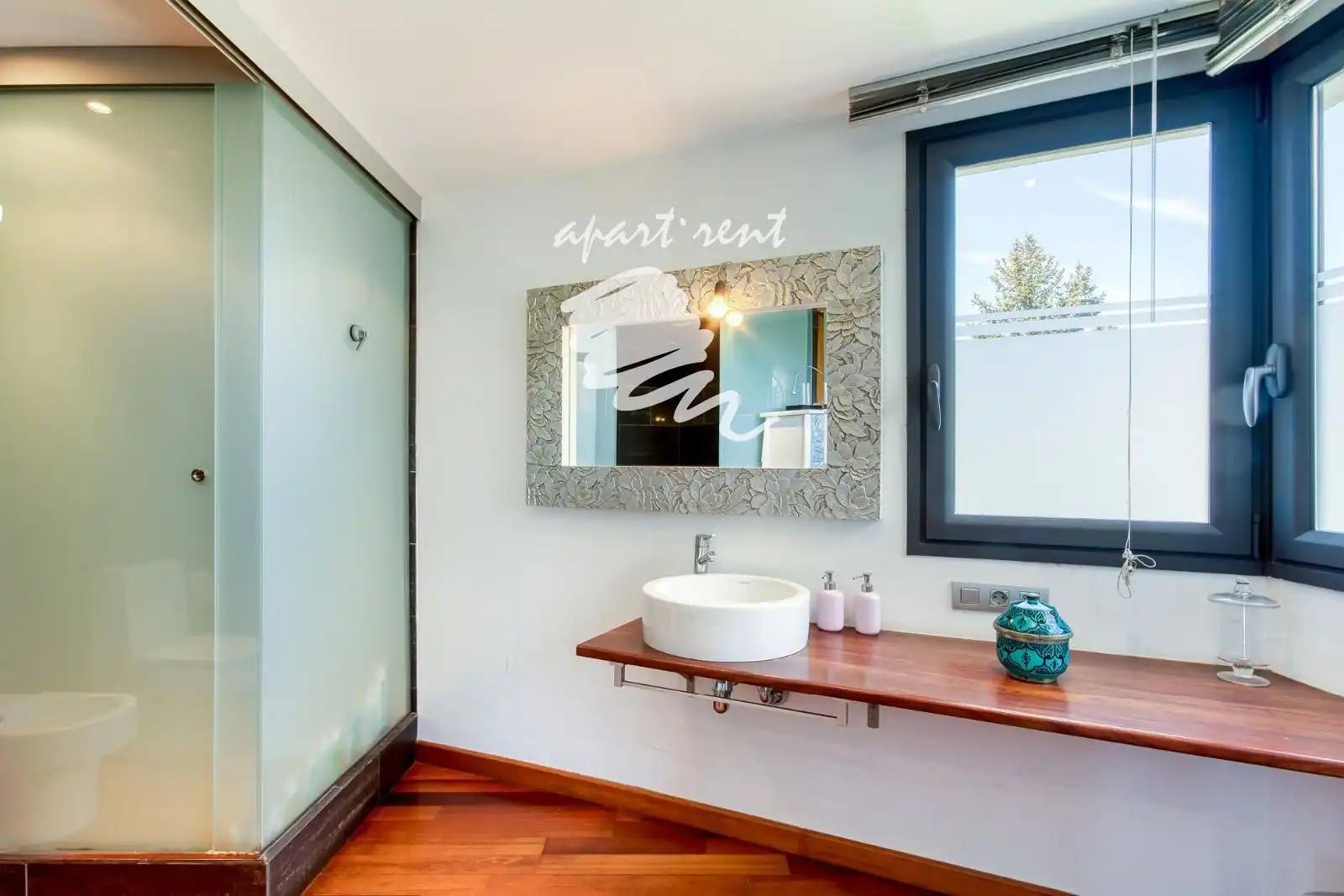 Badezimmer von Haus oder Chalet zum Verkauf in Llançà mit Klimaanlage, Heizung und Privatgarten