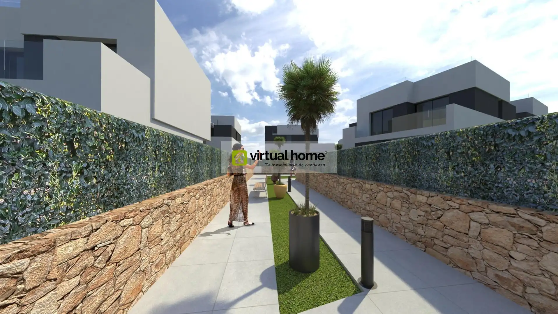 Vista exterior de Casa o xalet en venda en La Nucia amb Aire condicionat, Parquet i Terrassa