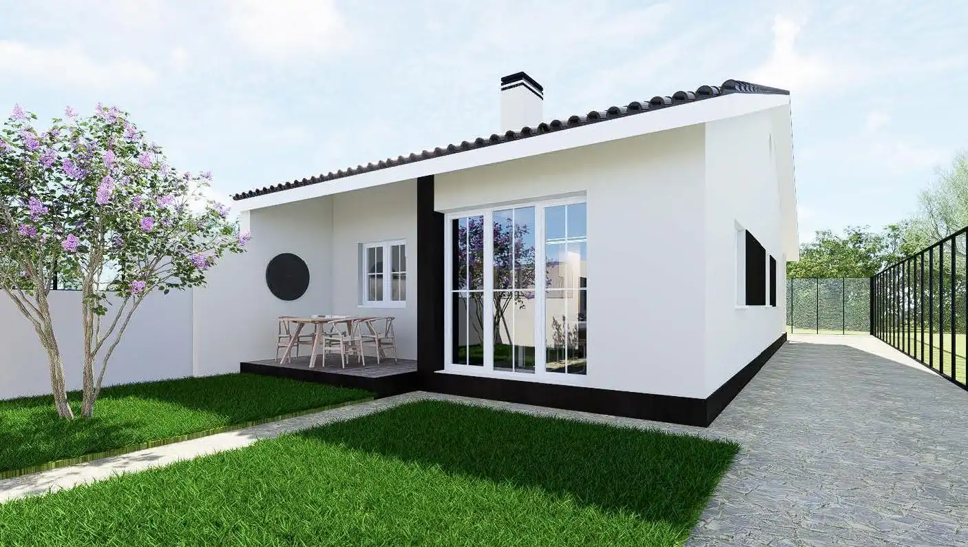 Einfamilien-Reihenhaus zum Verkauf in El Casar mit Klimaanlage, Heizung und Privatgarten