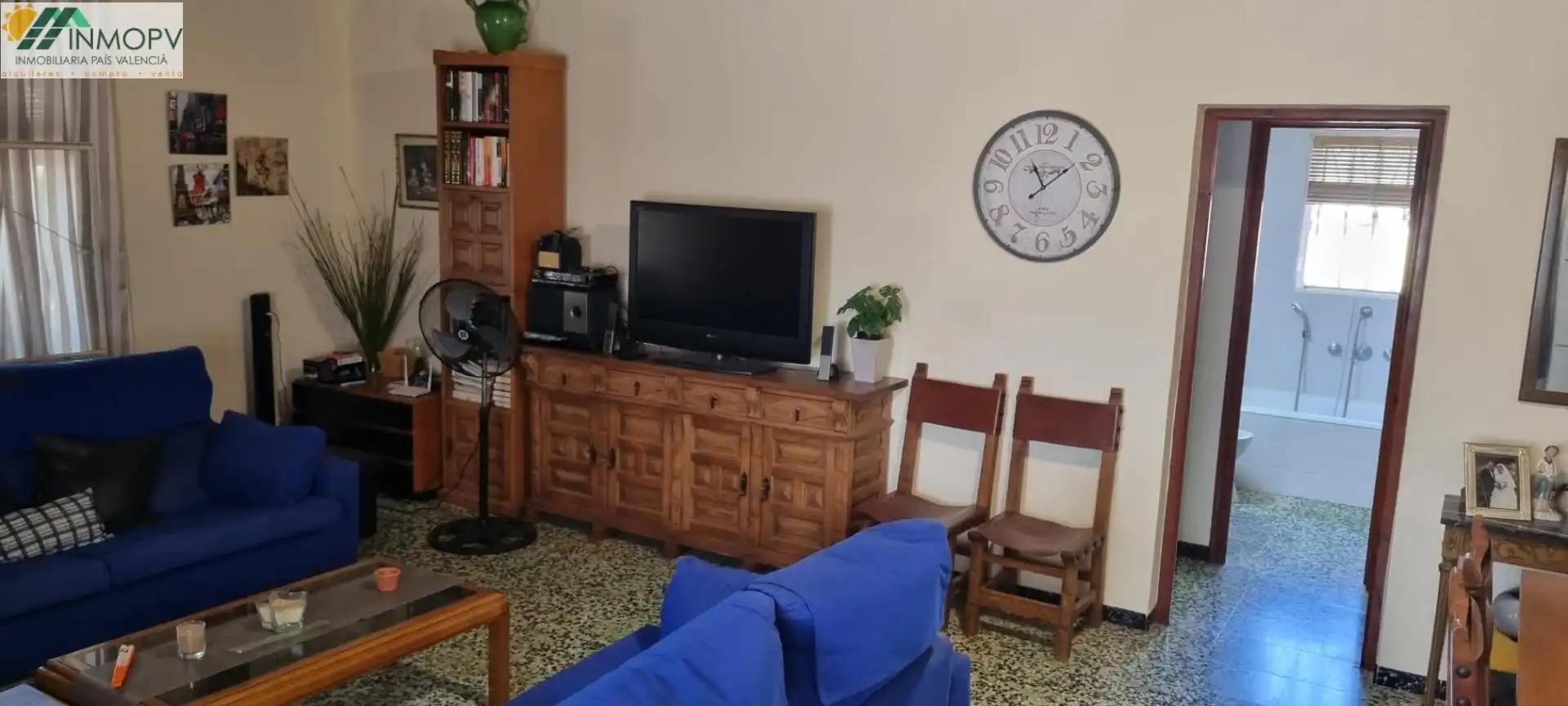 Sala d'estar de Finca rústica en venda en Vinaròs amb Calefacció, Jardí privat i Terrassa