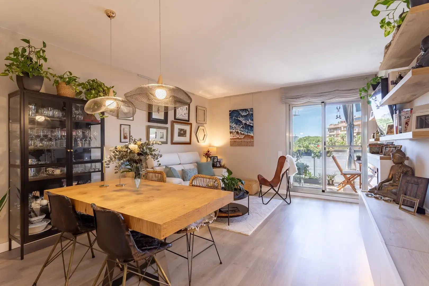 Sala d'estar de Àtic en venda en Salou amb Aire condicionat, Calefacció i Jardí privat