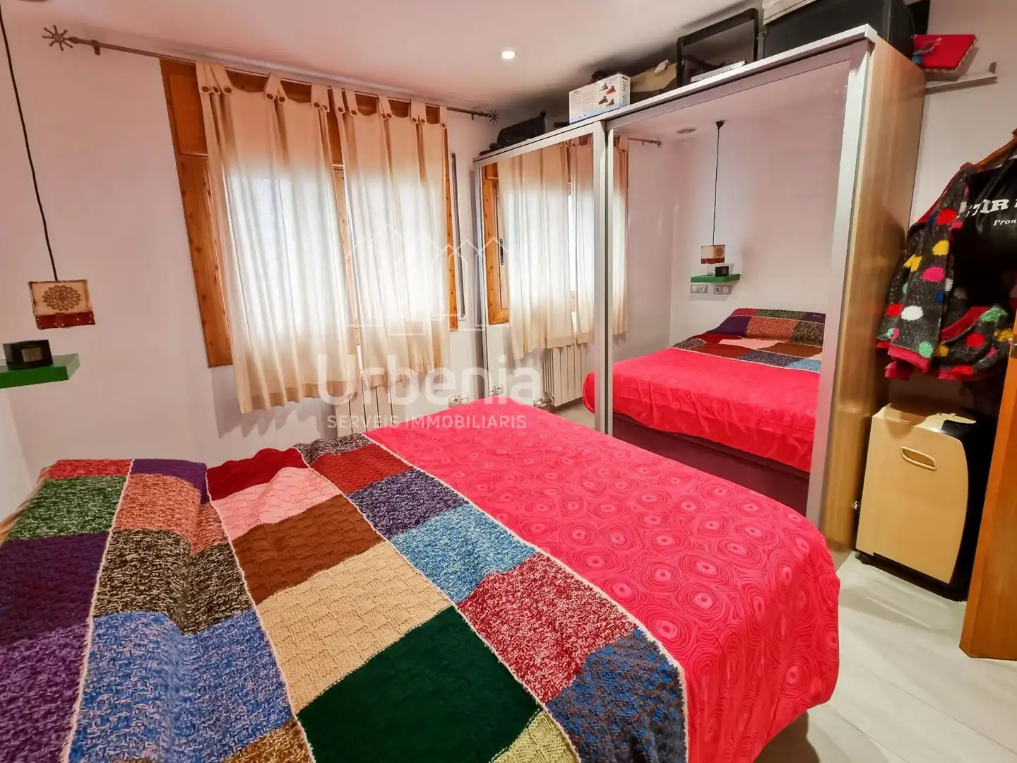 Bedroom of Flat for sale in Mataró  with Heating, Terrace and Storage room
