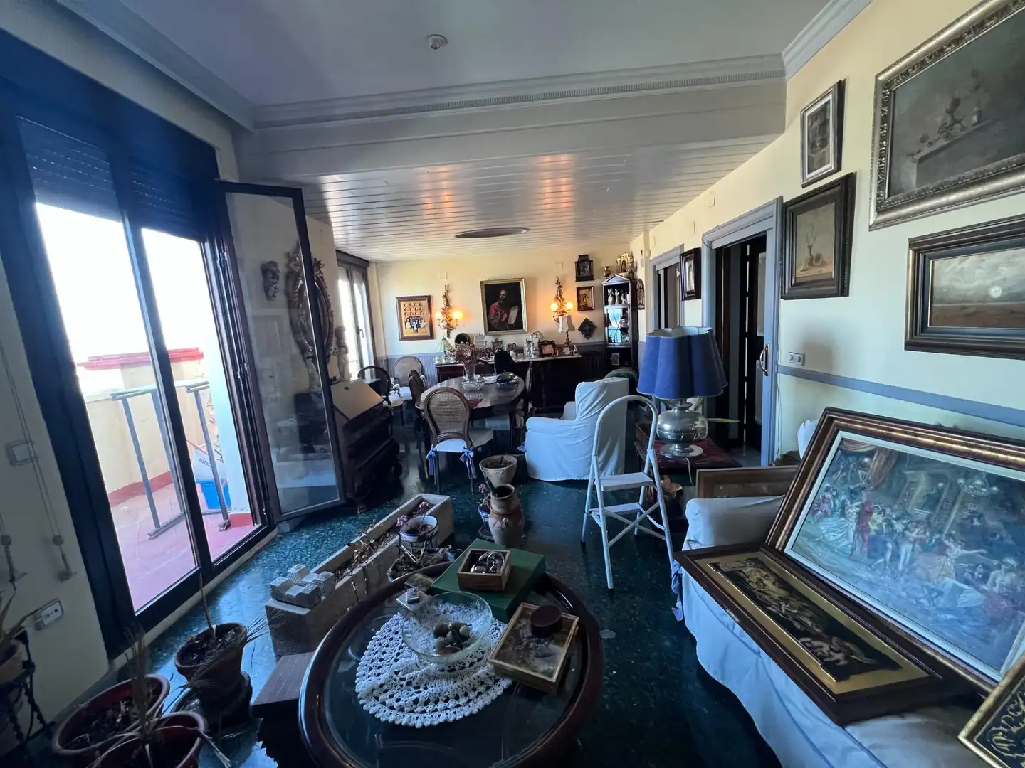 Sala d'estar de Àtic en venda en Málaga amb Terrassa i Traster
