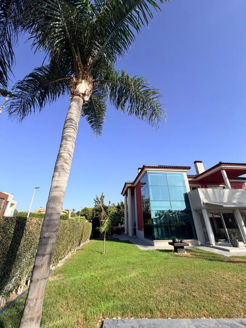 Vista exterior de Casa o chalet de alquiler en Elche / Elx con Aire acondicionado, Calefacción y Jardín privado