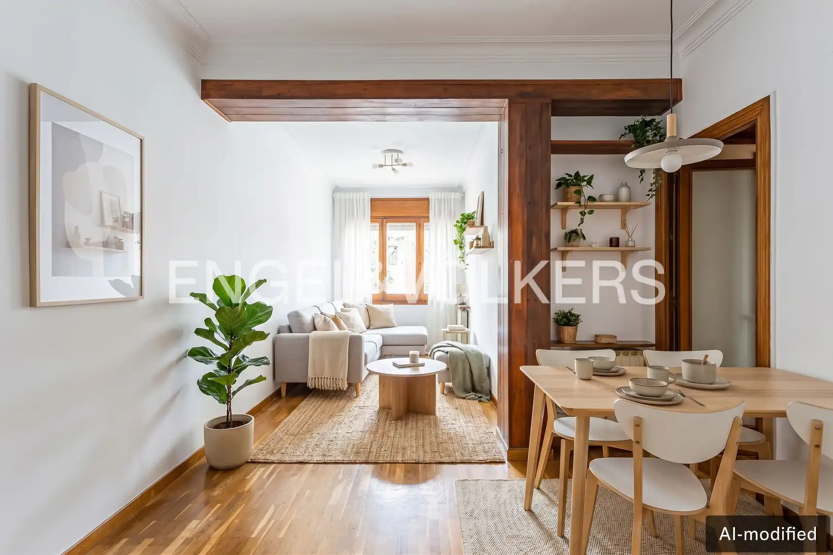Sala d'estar de Pis en venda en Gràcia