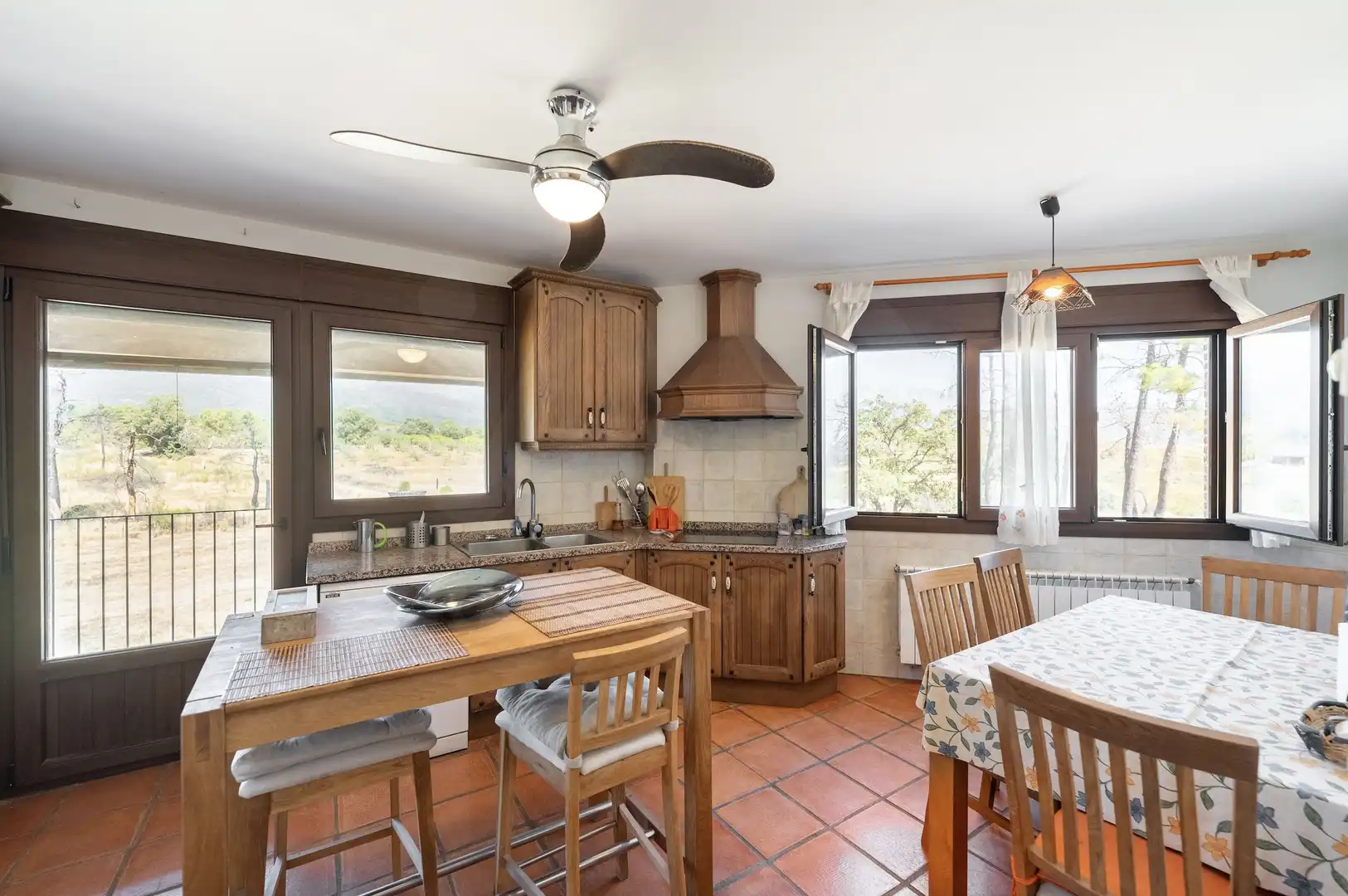 Cocina de Casa o chalet en venta en Villanueva de la Vera con Calefacción y Terraza