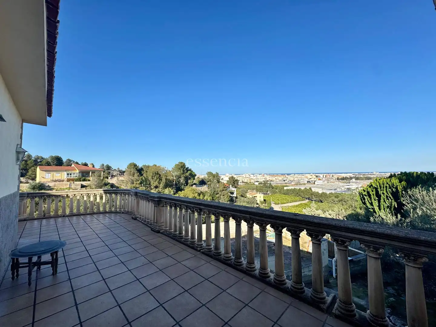 Terrassa de Casa o xalet en venda en El Real de Gandia amb Jardí privat, Terrassa i Traster